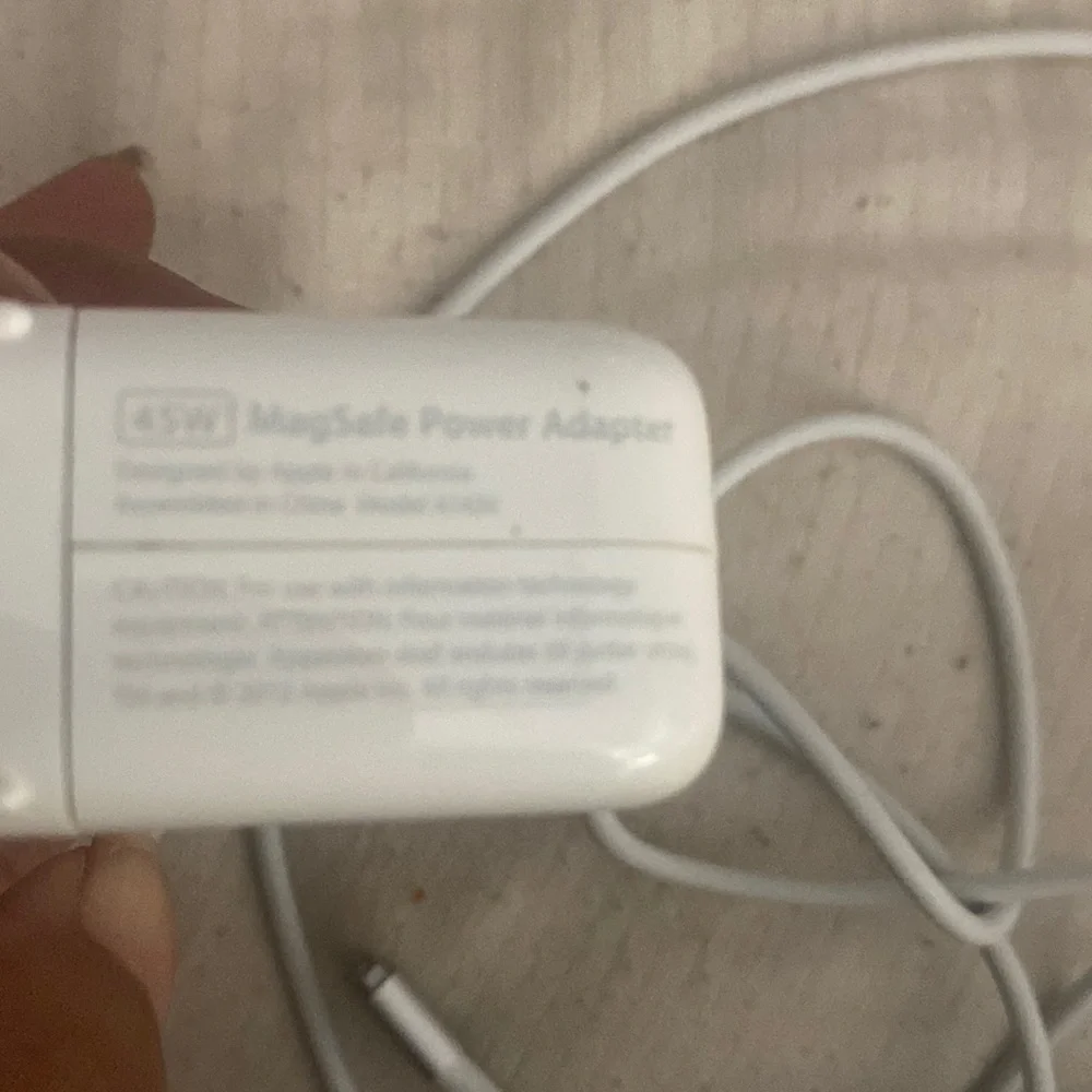 APPLE POWER ADAPTER MAGSAFE 45w $25